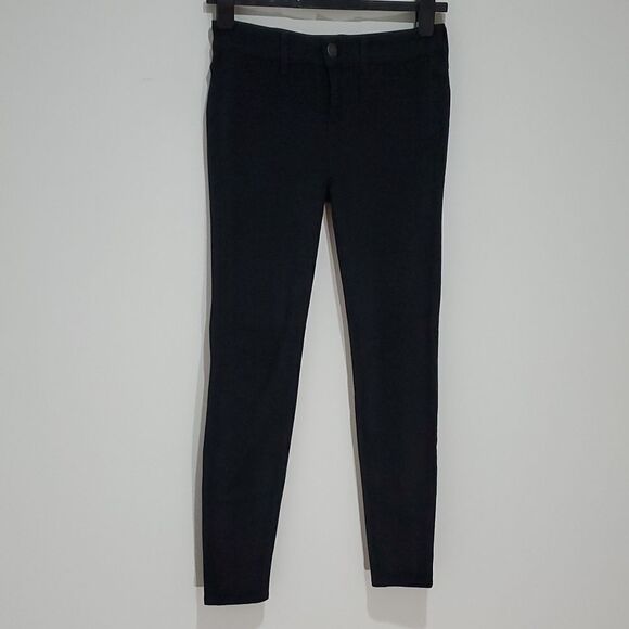 AMERICAN Eagle 28x27 black size 0 super stretch jeggings - Picture 1 of 8